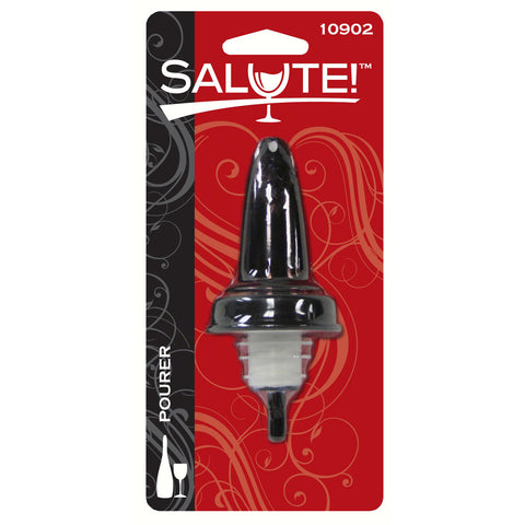 SALUTE! - Portion Control Pourer, Black