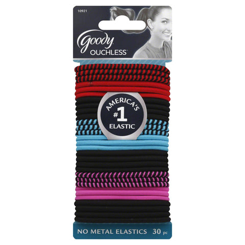 GOODY - Ouchless Braided Elastics, Rock Star