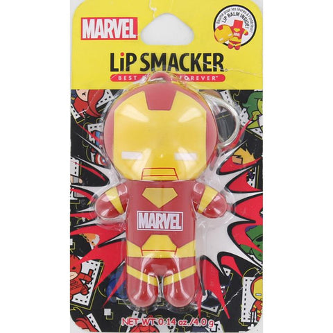 LIP SMACKER - Marvel Super Hero Lip Balm, Iron Man Billionaire Punch