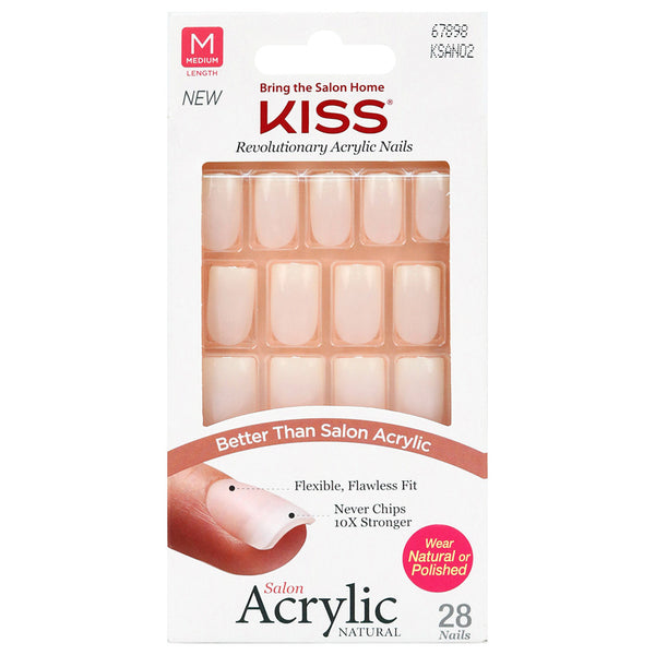 KISS - Salon Acrylic Natural Nails Euphoria