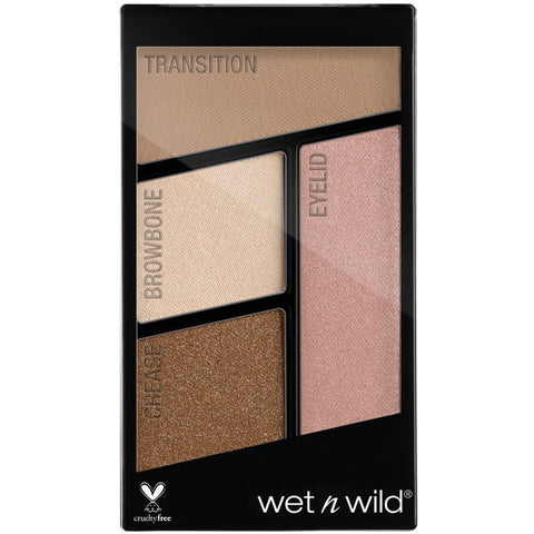 WET N WILD - Color Icon Eyeshadow Quads Walking on Eggshells