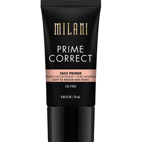 MILANI - Prime Correct Diffuses Discoloration + Pore-minimizing Face Primer, Light/Medium