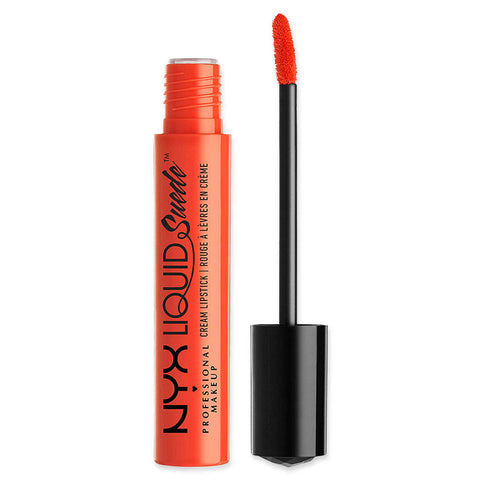 NYX - Liquid Suede Cream Lipstick, Orange County