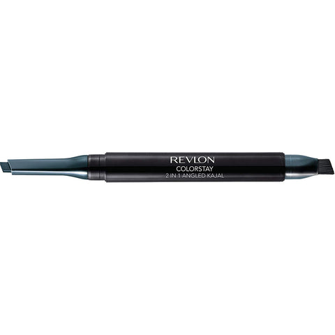 REVLON - ColorStay 2-in-1 Angled Kajal Waterproof Eyeliner, Evergreen