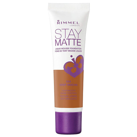 RIMMEL - Stay Matte Liquid Mousse Foundation, Deep Mocha