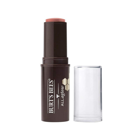 BURT'S BEES All Aglow Lip Cheek Stick Peach Pond