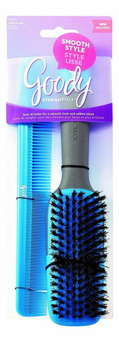 GOODY Straight Talk Smooth Style Brush & Comb Combo