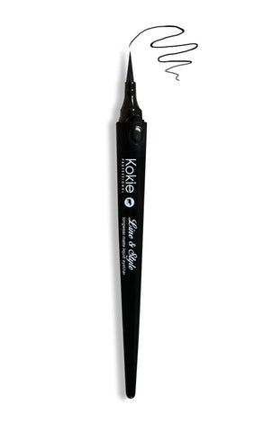 KOKIE COSMETICS - Liquid Eyeliner Line & Style Jet Black