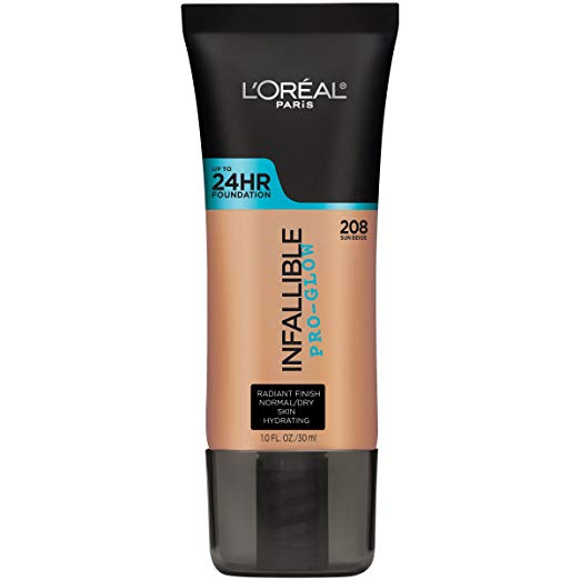 L'OREAL Infallible Pro-Glow Foundation Sun Beige