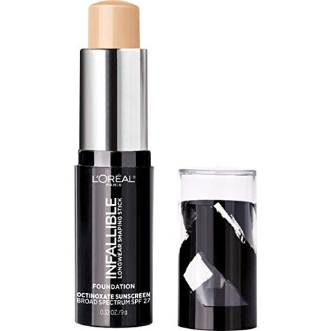 L'OREAL Infallible Longwear Foundation Shaping Stick Nude Beige