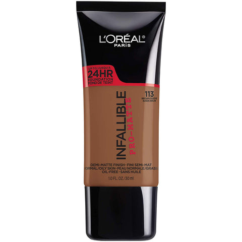 L'OREAL Infallible Pro-Matte Foundation Brown Suede