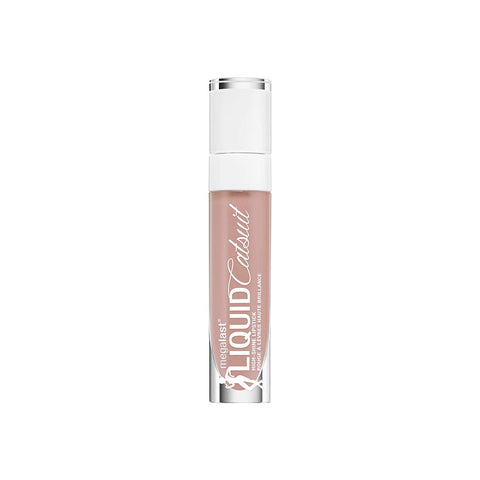 WET N WILD MegaLast Liquid Catsuit High-Shine Lipstick, Caught You Bare-Naked