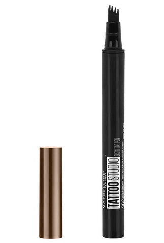 MAYBELLINE TattooStudio Brow Tint Pen Makeup Medium Brown