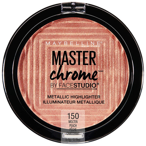 MAYBELLINE Face Studio Master Chrome Highlighter Molten Peach