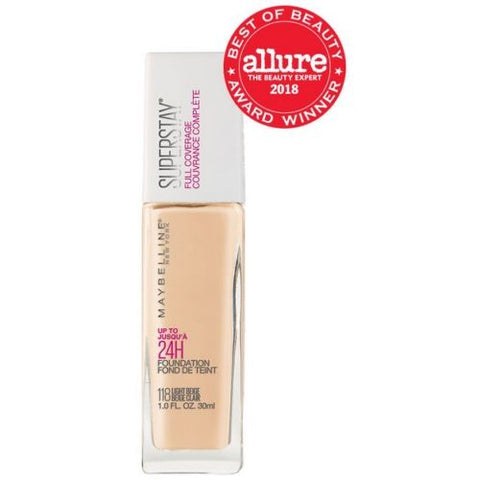 MAYBELLINE SuperStay Full Coverage Liquid Foundation Sand Beige