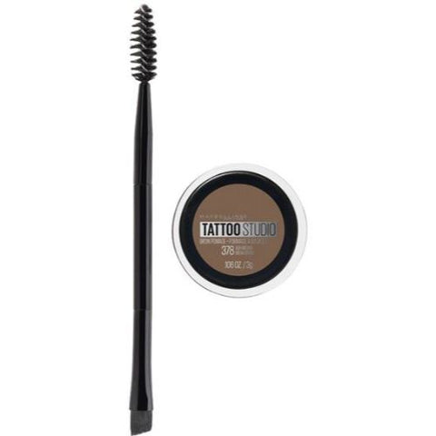 MAYBELLINE TattooStudio Brow Pomade Eyebrow Makeup Soft Brown