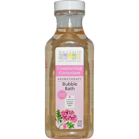 AURA CACIA - Aromatherapy Bubble Bath Comforting Geranium
