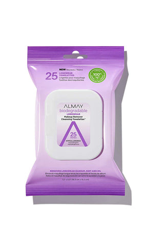 ALMAY - Biodegradable Longwear Makeup Remover Cleansing Towelettes