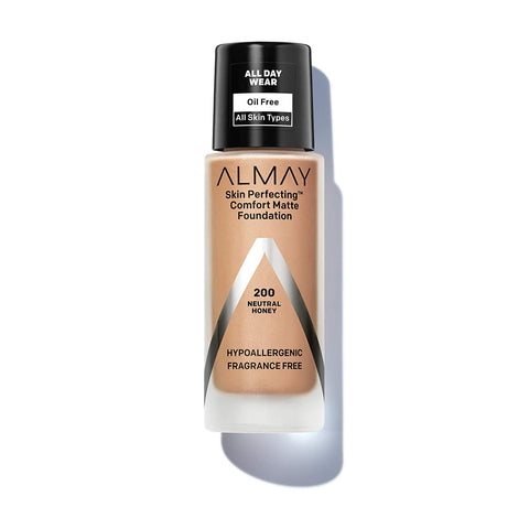 ALMAY - Skin Perfecting Comfort Matte Foundation Neutral Honey 200