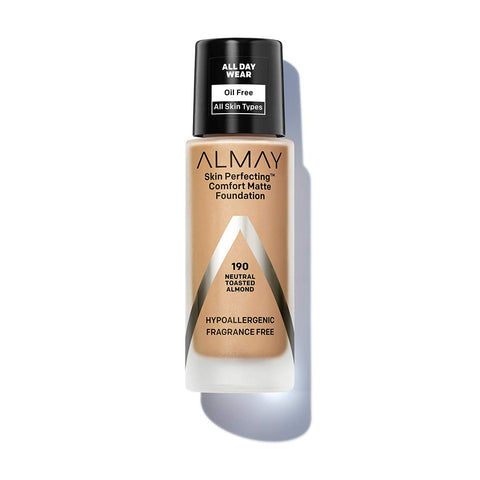 ALMAY - Skin Perfecting Comfort Matte Foundation Neutral Toasted Almond 190