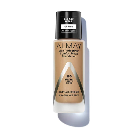 ALMAY - Skin Perfecting Comfort Matte Foundation Neutral Toasty Beige 180