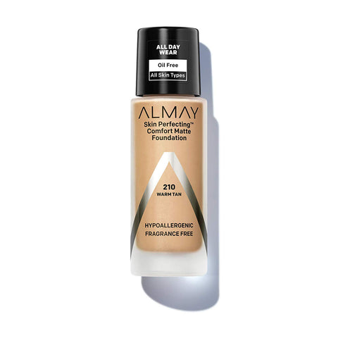 ALMAY - Skin Perfecting Comfort Matte Foundation Warm Tan 210