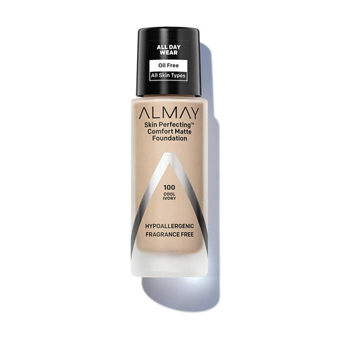 ALMAY - Skin Perfecting Comfort Matte Foundation Cool Ivory 100