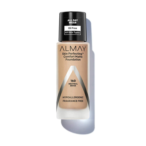 ALMAY - Skin Perfecting Comfort Matte Foundation Neutral Beige 160