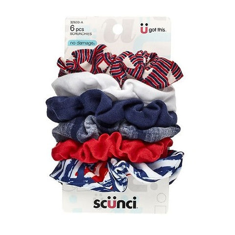 SCUNCI - Large Twister Hair Scrunchies Multicolor