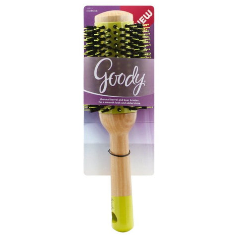 GOODY - Wood Medium Hot Round Hair Brush