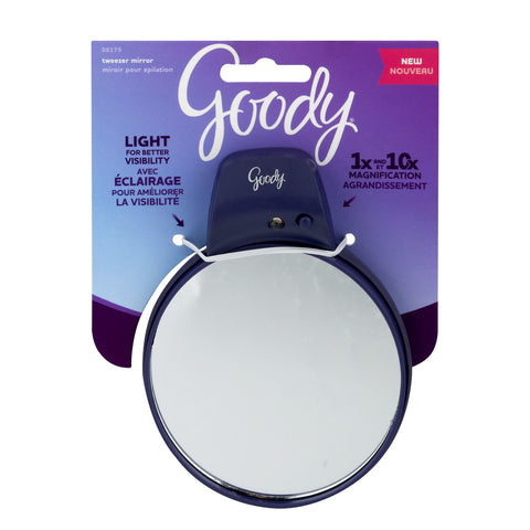 GOODY - Tweezer Mirror with Light and Magnification