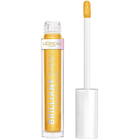 L'OREAL - Brilliant Eyes Shimmer Liquid Eyeshadow Crown Gold 445