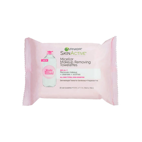 GARNIER - Micellar Makeup Removing Towelettes All in 1