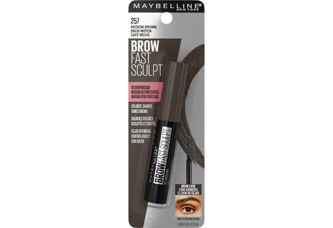 MAYBELLINE - Brow Fast Sculpt Eyebrow Gel Mascara Medium Brown 257