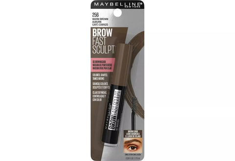 MAYBELLINE - Brow Fast Sculpt Eyebrow Gel Mascara Warm Brown 256
