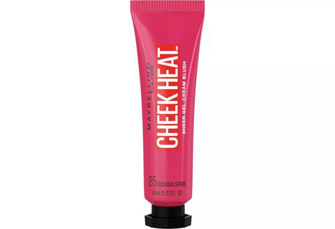 MAYBELLINE - Cheek Heat Sheer Gel Cream Blush Fuchsia Spark 25