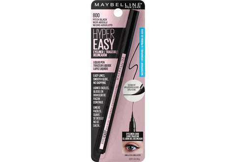 MAYBELLINE - Eyestudio Hyper Easy Liquid Eyeliner Pitch Black 800