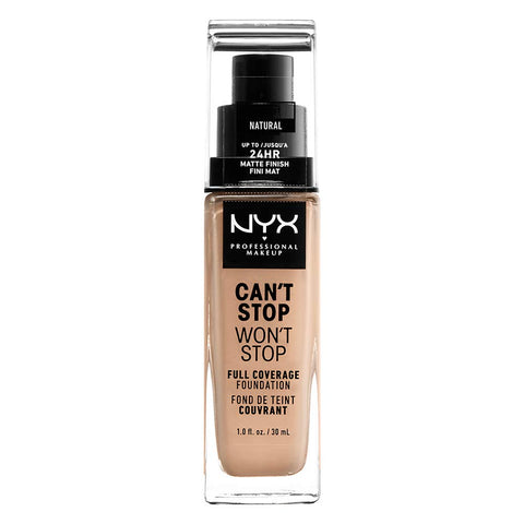 NYX - Can't Stop Won't Stop 24HR Full Coverage Foundation Natural