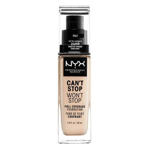 NYX - Can't Stop Won't Stop 24HR Full Coverage Foundation Pale