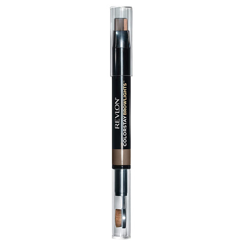 REVLON - ColorStay Browlights Eyebrow Pomade Pencil Medium Brown 408