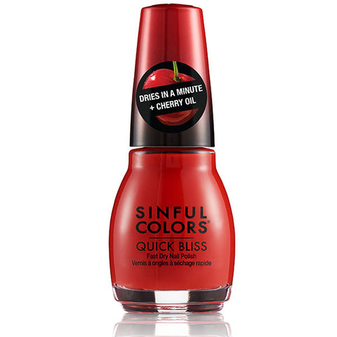 SINFULCOLORS - Quick Bliss Nail Polish Cherry Chaser