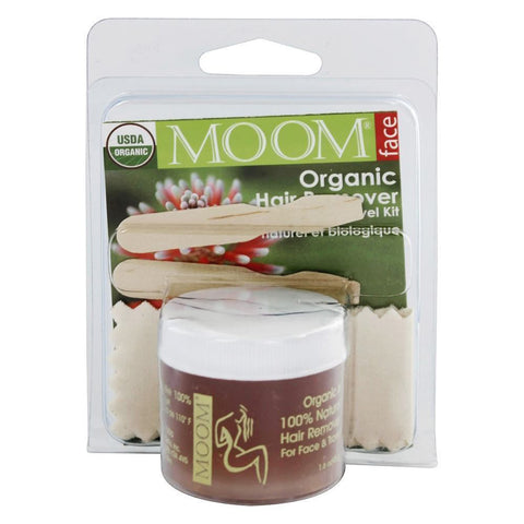 MOOM - Organic Hair Removal Face/Travel Kit