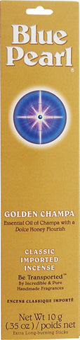 BLUE PEARL - Incense Premium Golden Champa - 0.35 oz. (10 g)