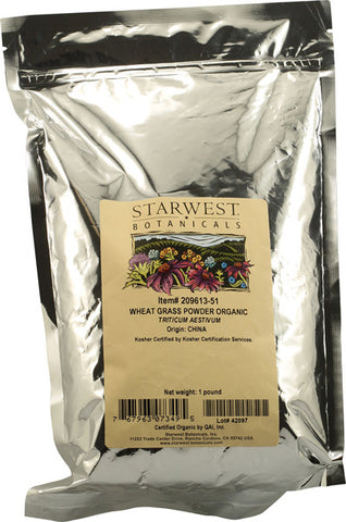 Starwest Botanicals Organic Wheatgrass Powder