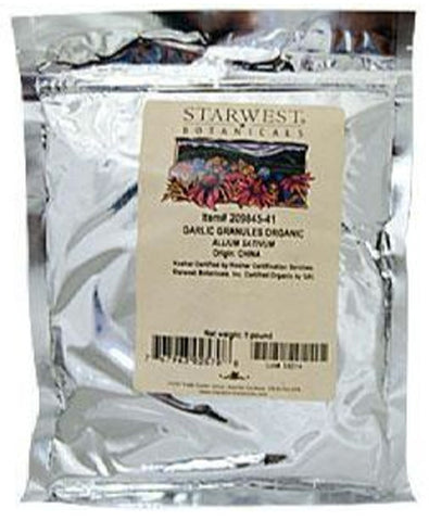 Starwest Botanicals Organic Garlic Granules