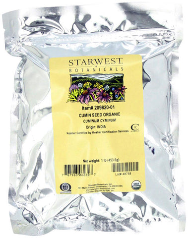 Starwest Botanicals Organic Cumin Seed