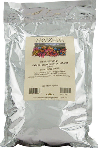 Starwest Botanicals English Breakfast Tea Organic
