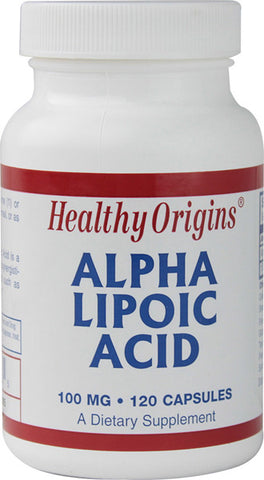 Healthy Origins Alpha Lipoic Acid 100 mg