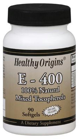 Healthy Origins Vitamin E 400 Mixed Tocopherols