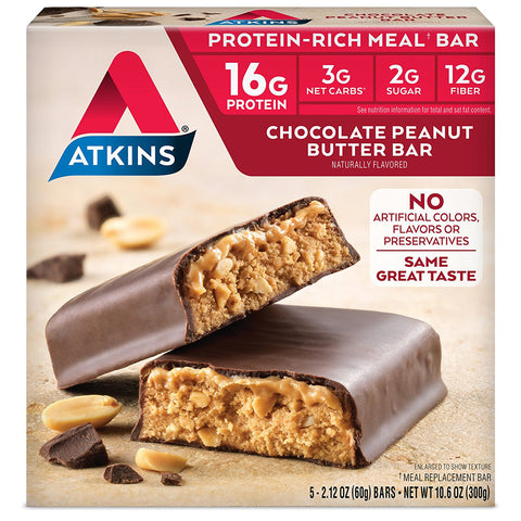 ATKINS - Advantage Chocolate Peanut Butter Bars